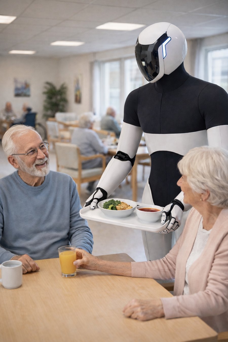 Lars humanoider Pflegeroboter